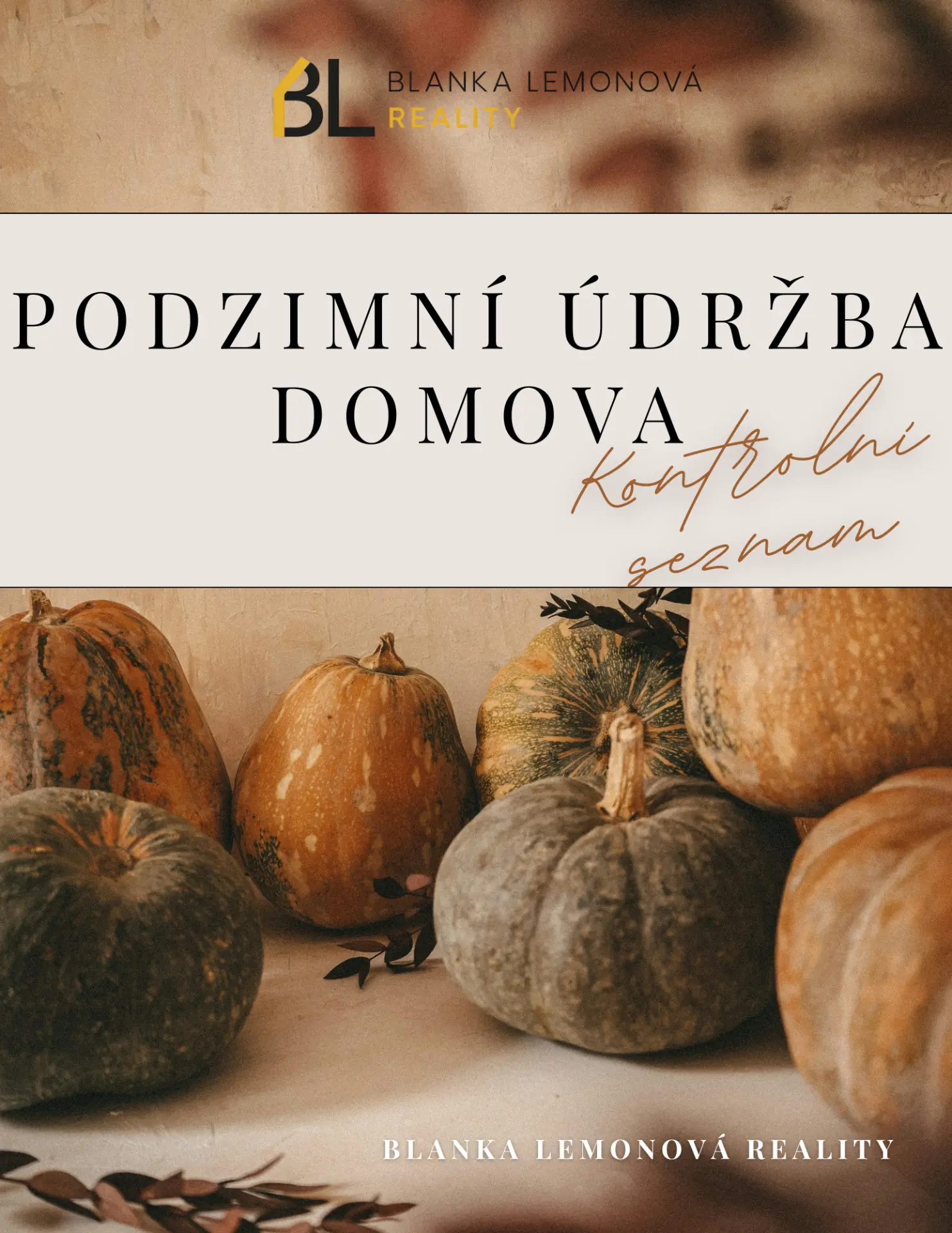 Obálka průvodce Podzimní údržba domu – kontrolní seznam